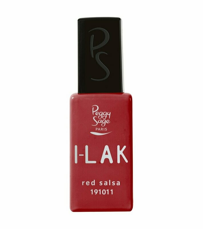 I-LAK soak off gel polish red salsa - 11ml