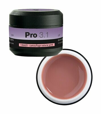 Pro 3.1 Gel UV de constr camuflage natural pink15g