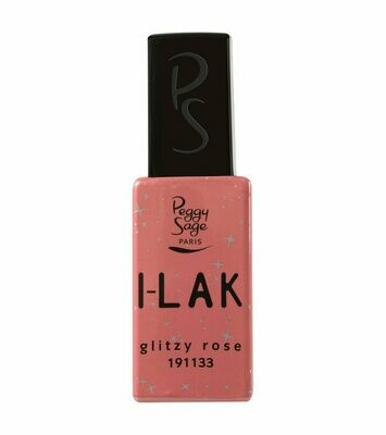 I-LAK soak off gel polish glitzy rose - 11ml
