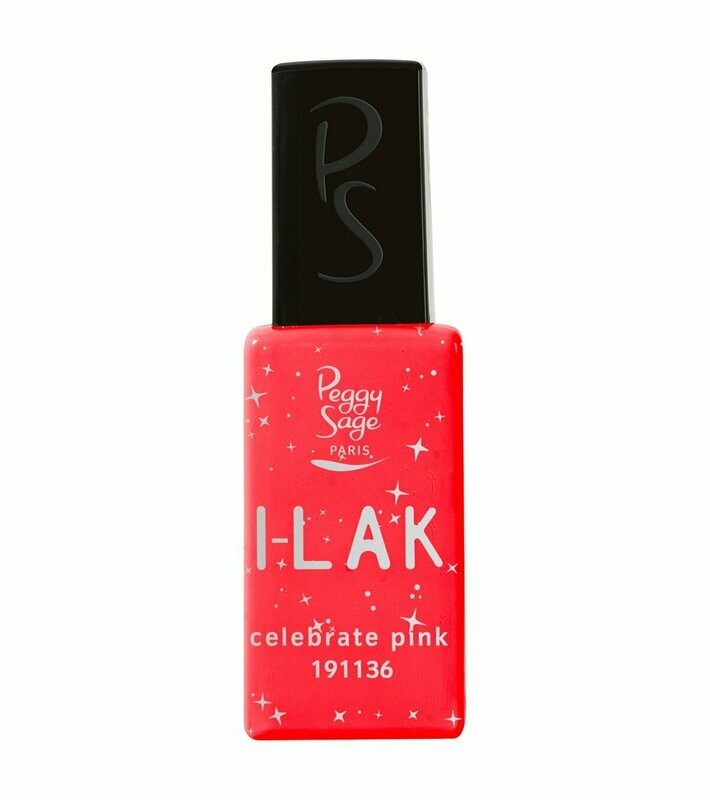 I-LAK soak off gel polish celebrate pink - 11ml