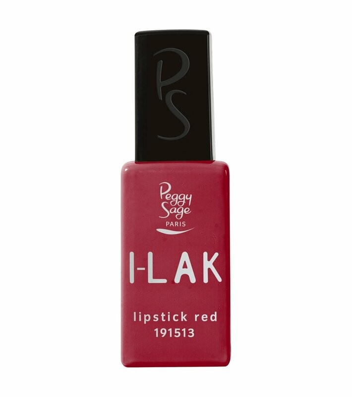 I-LAK soak off gel polish lipstick red  - 11ml