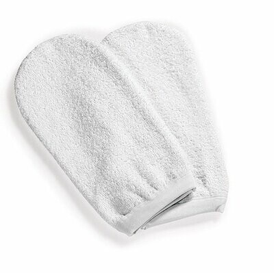 Par de guantes de toalla para manos