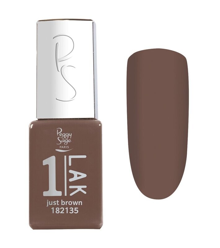 One-LAK 1-step gel polish Just brown  - 5ml