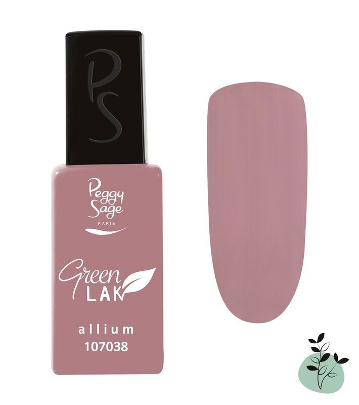 Esmalte para uñas green LAK - allium 10 ml