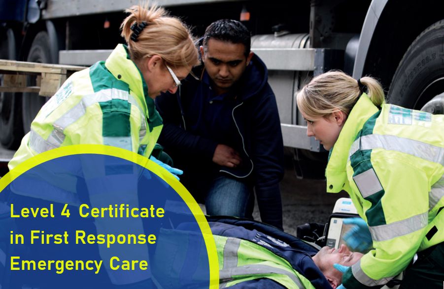 QA Level 4 Certificate in First Response Emergency Care (Split Course)