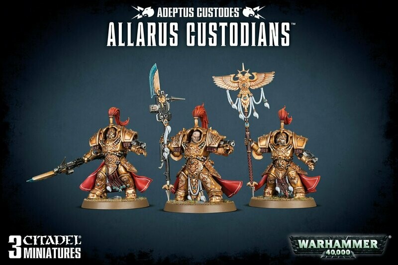 Adeptus Custodes:  Allarus Custodians