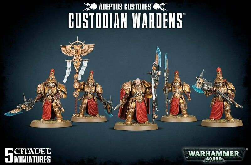 Adeptus Custodes : Custodian Wardens