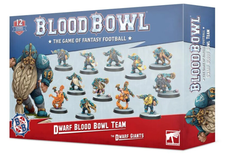 Blood Bowl Dwarf Team