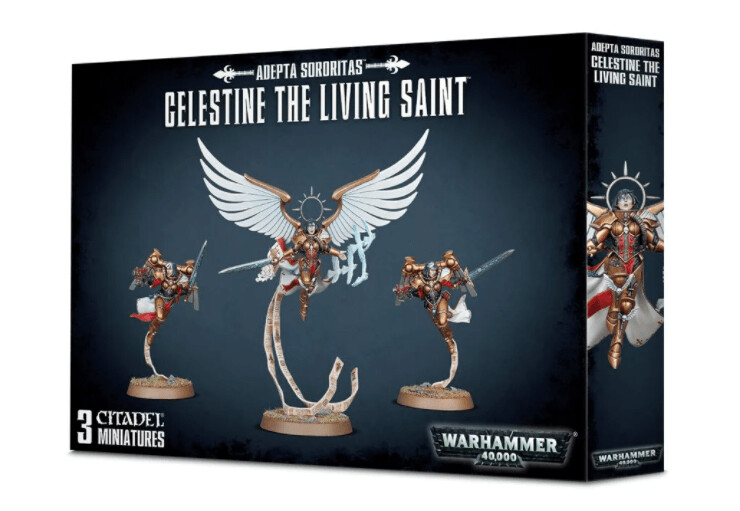 Adepta Sororitas Celestine, the Living Saint