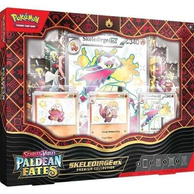 Pokémon TCG: Scarlet & Violet 4.5 Paldean Fates Premium Collection - Skeledirge EX