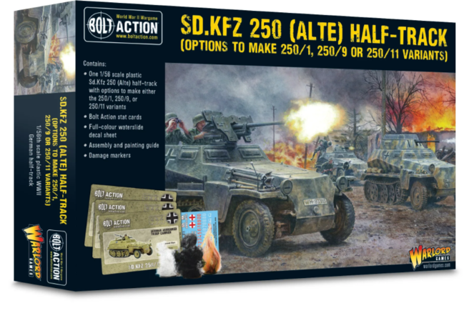 Sd.Kfz 250 (Alte) Half-Track (Options For 250/1, 250/9 & 250/11 Variants