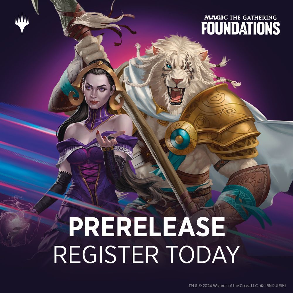 MTG Foundations Pre Release, Friday 8th November