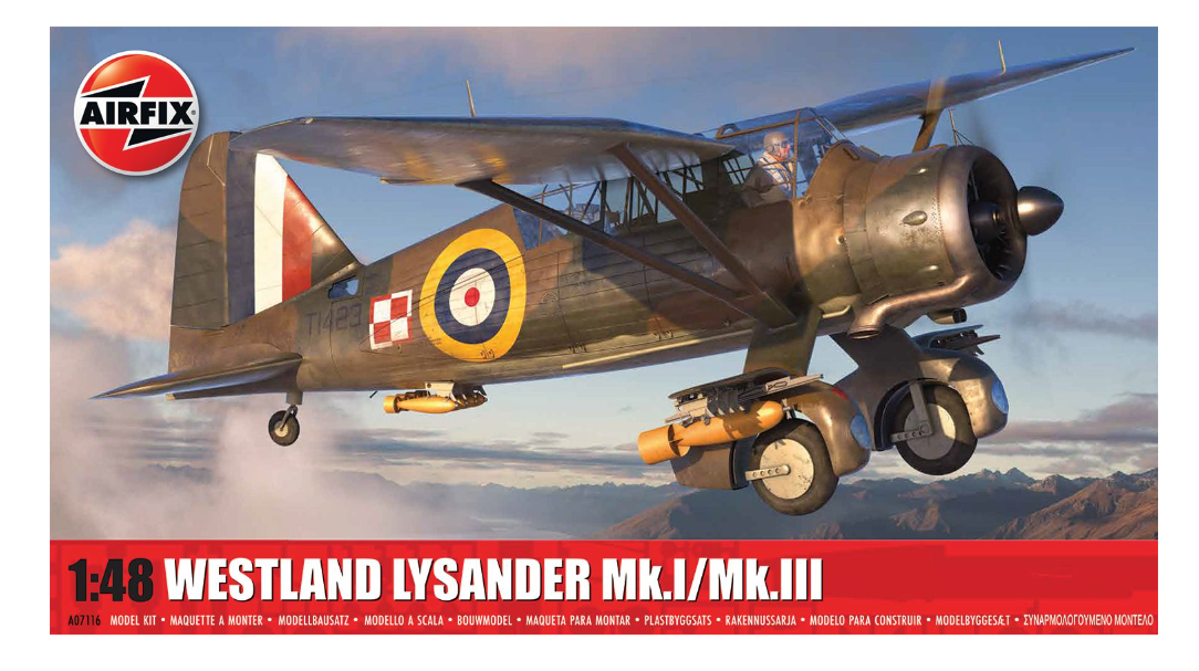 1/48 Westland Lysander Mk.I/Mk.III