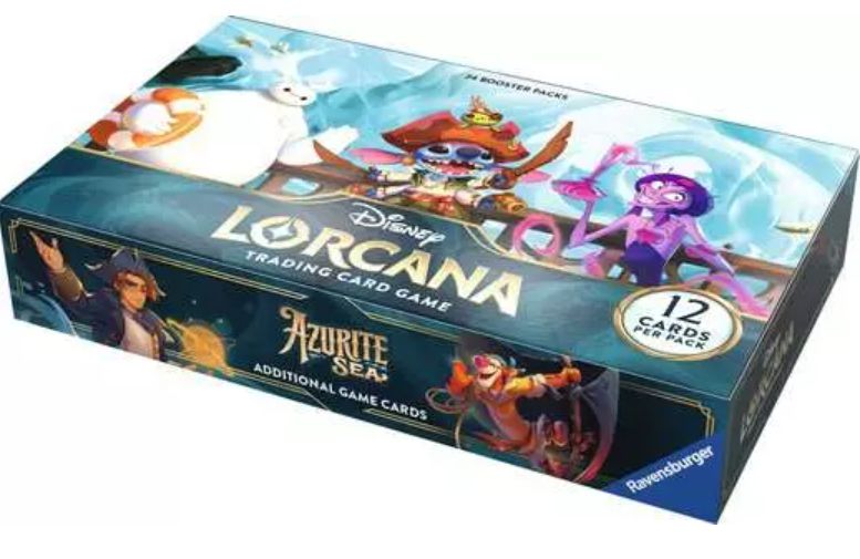 Disney Lorcana Azurite Sea Booster Box