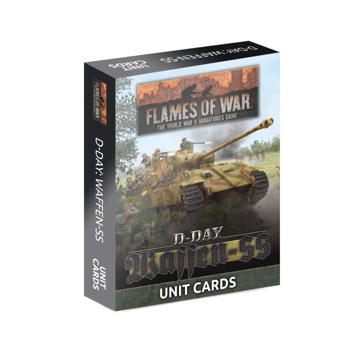 D-Day - Waffen SS Unit Cards