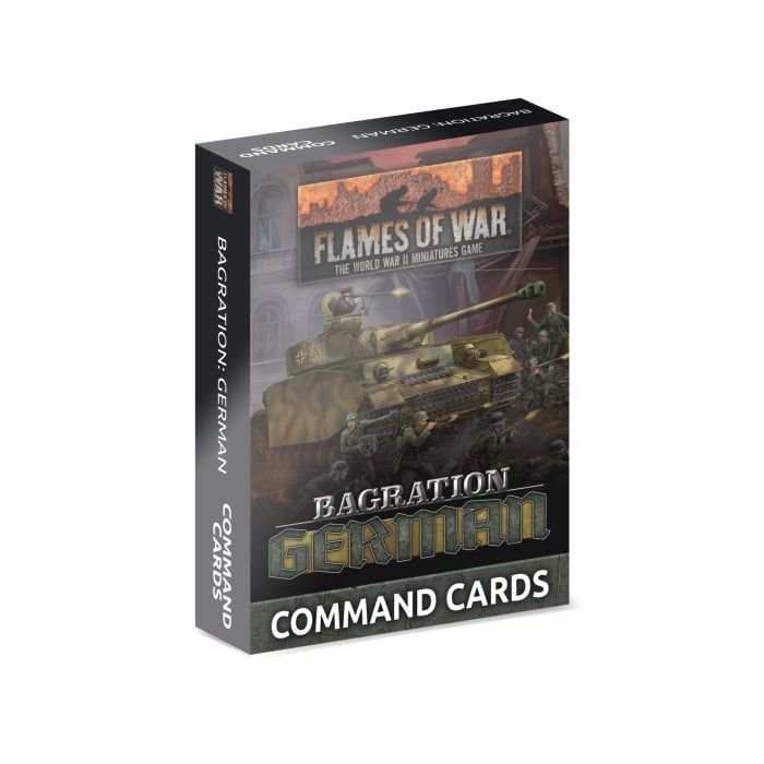 Bagration : German Command Cards