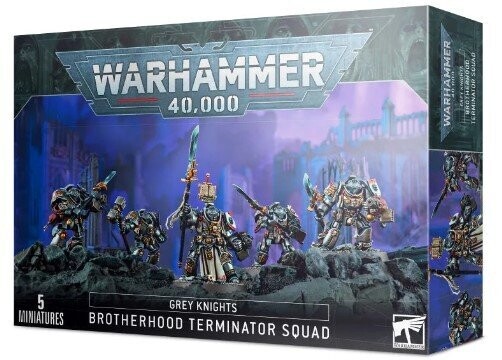 Grey Knights Brotherhood Terminator Squad