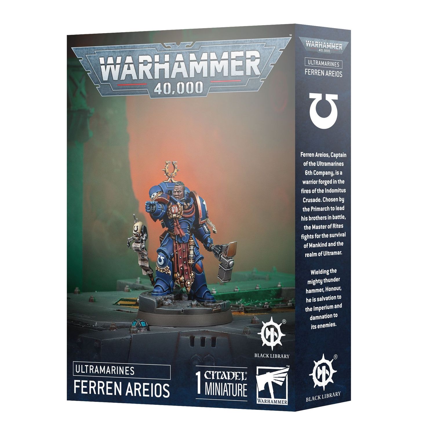 Ultramarine Captain Ferren Areios