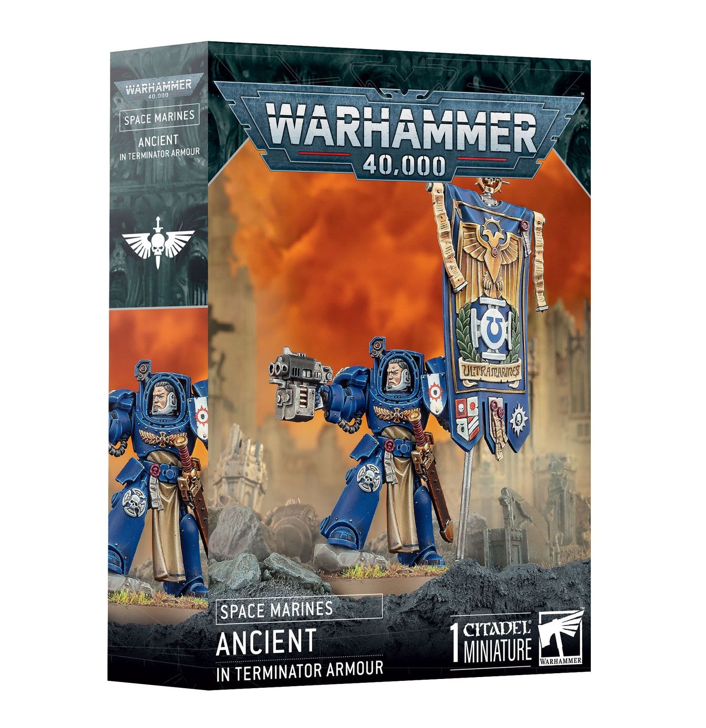 Space Marines Ancient In Terminator Armour