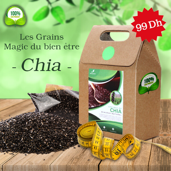 Grains de Chia - حبوب الشيا