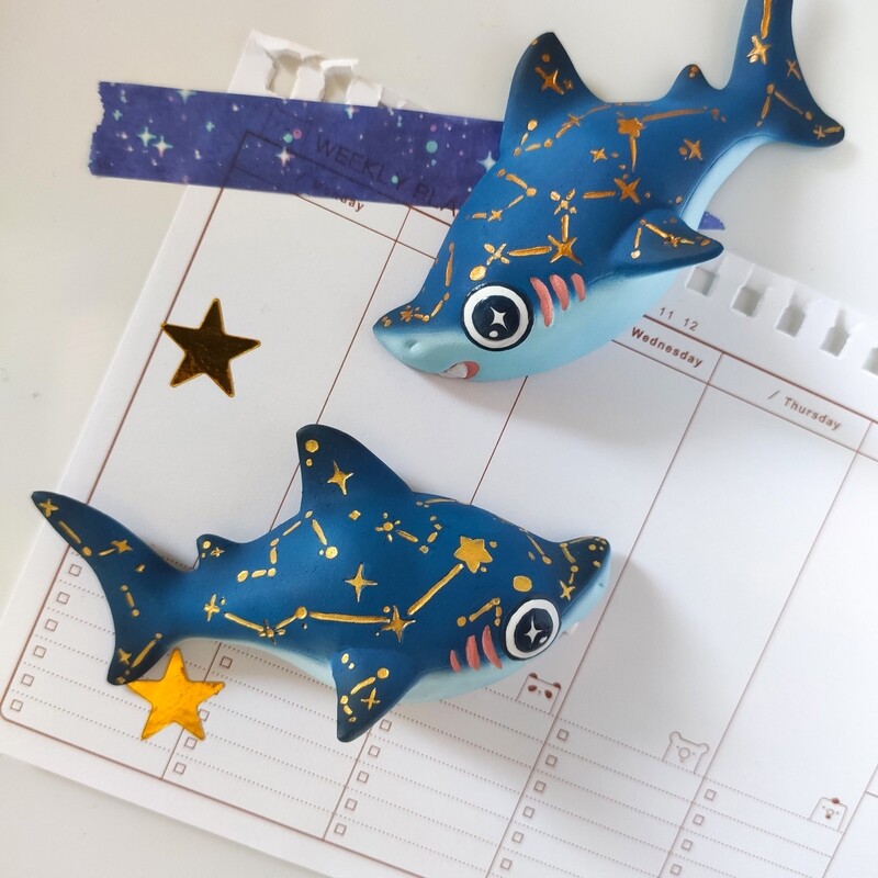 (Preorder) Stellar Shark - Magnet -
