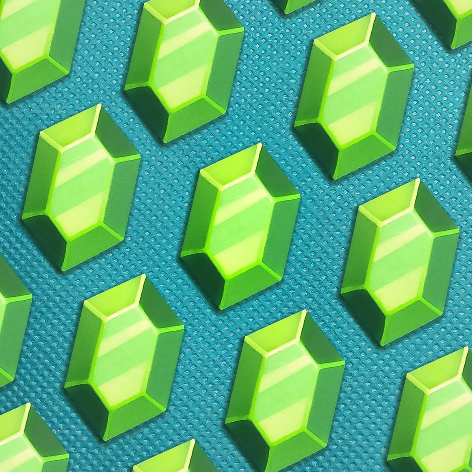 (Preorder) Zelda Rupee Pin/Magnet