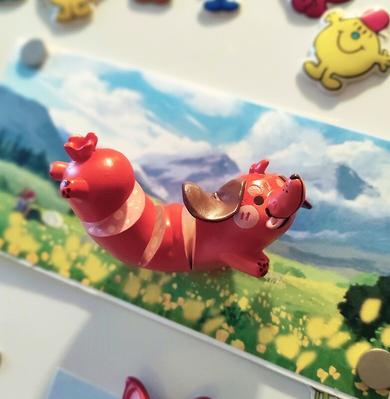 (Preorder) Hector the sausage dog - Magnet