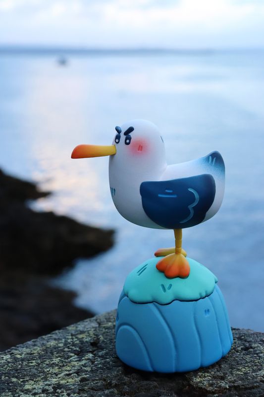 (Preorder) Gaëtan le goéland - Resin art toy