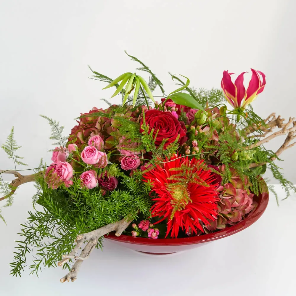 Bloemstuk warm