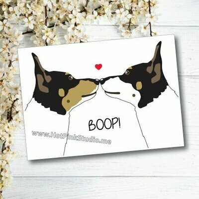 Fox Terrier Dog Birthday Card Anniversary For Your Love or Best Friend
