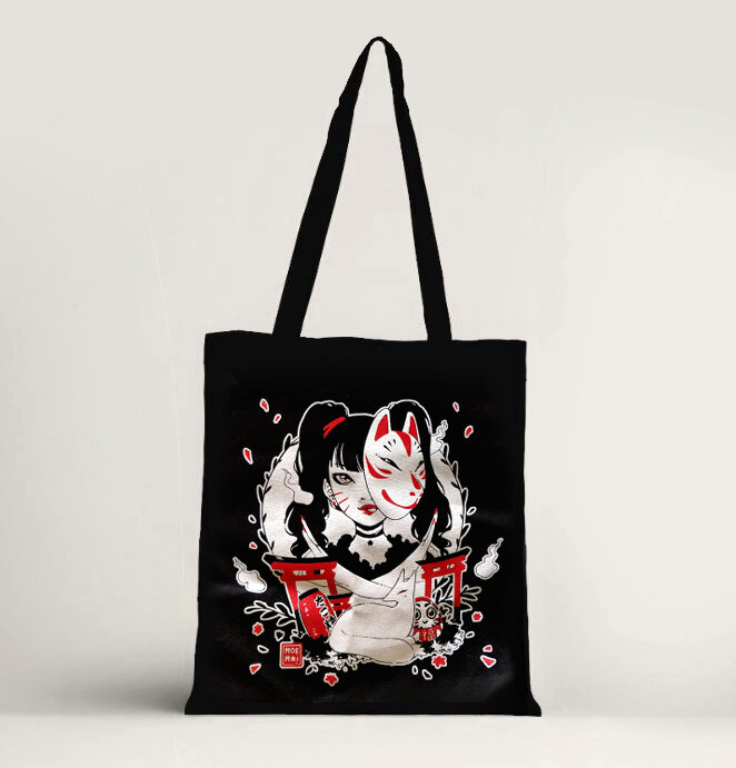 Kitsune Tote Bag