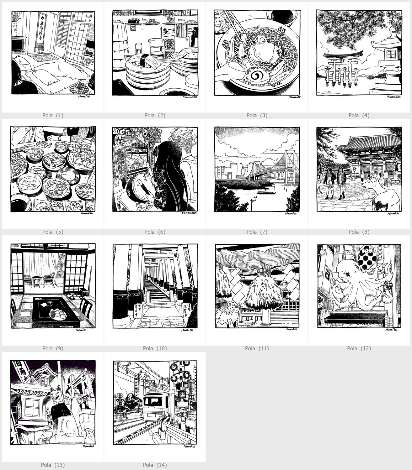 A6 prints, Polaroids &amp; Ex Libris