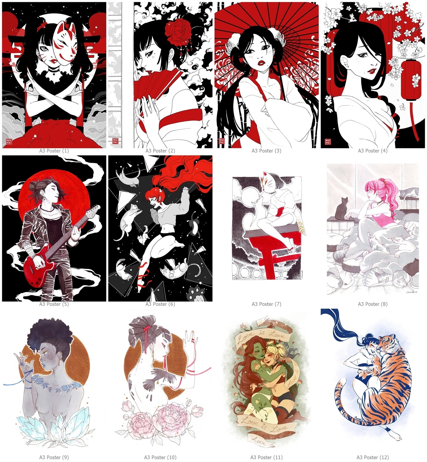 A4 &amp; A3 Prints