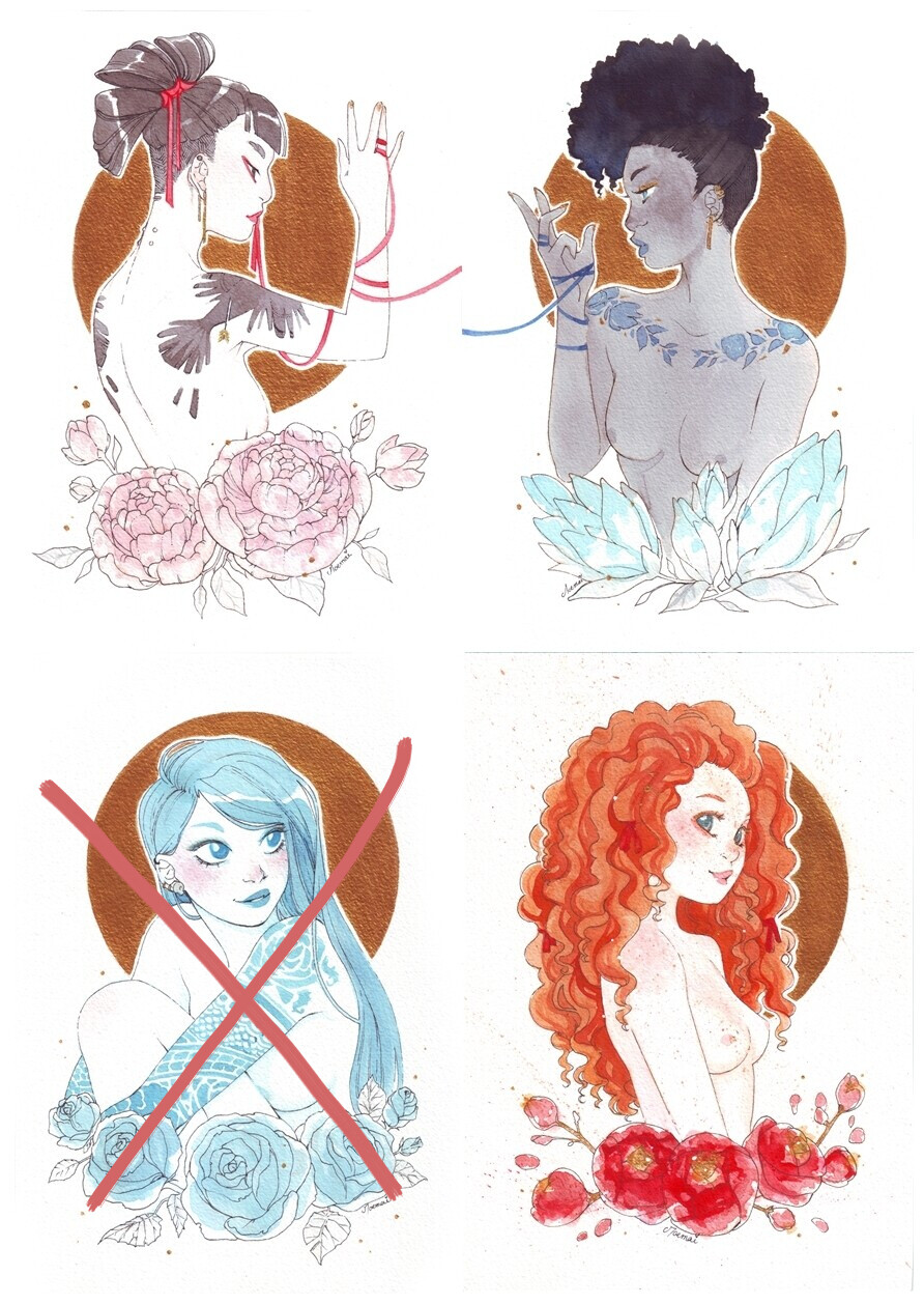 Original A5 Prints &amp; Golden Prints