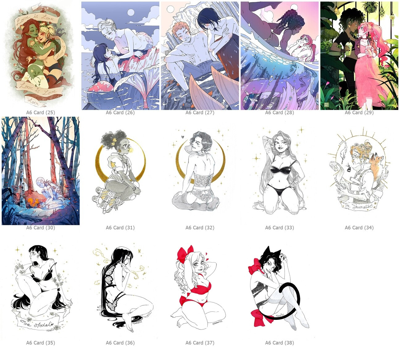 A6 prints, Polaroids &amp; Ex Libris