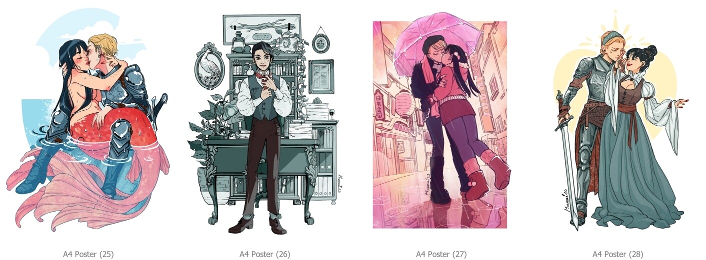 A4 &amp; A3 Prints