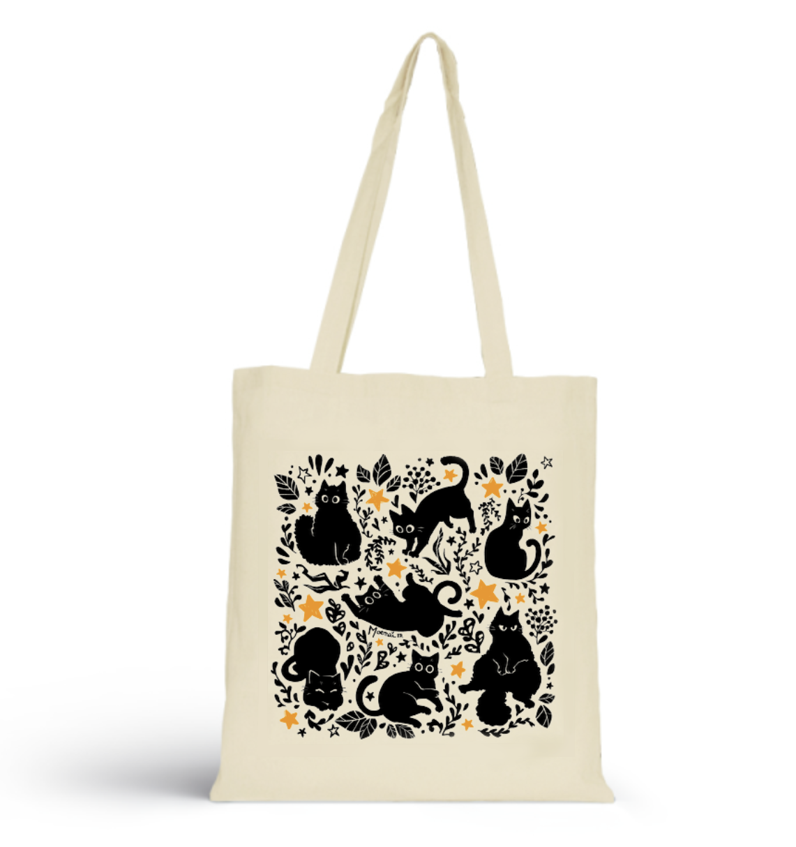 Kitty Tote Bag - Kitsune Tote Bag