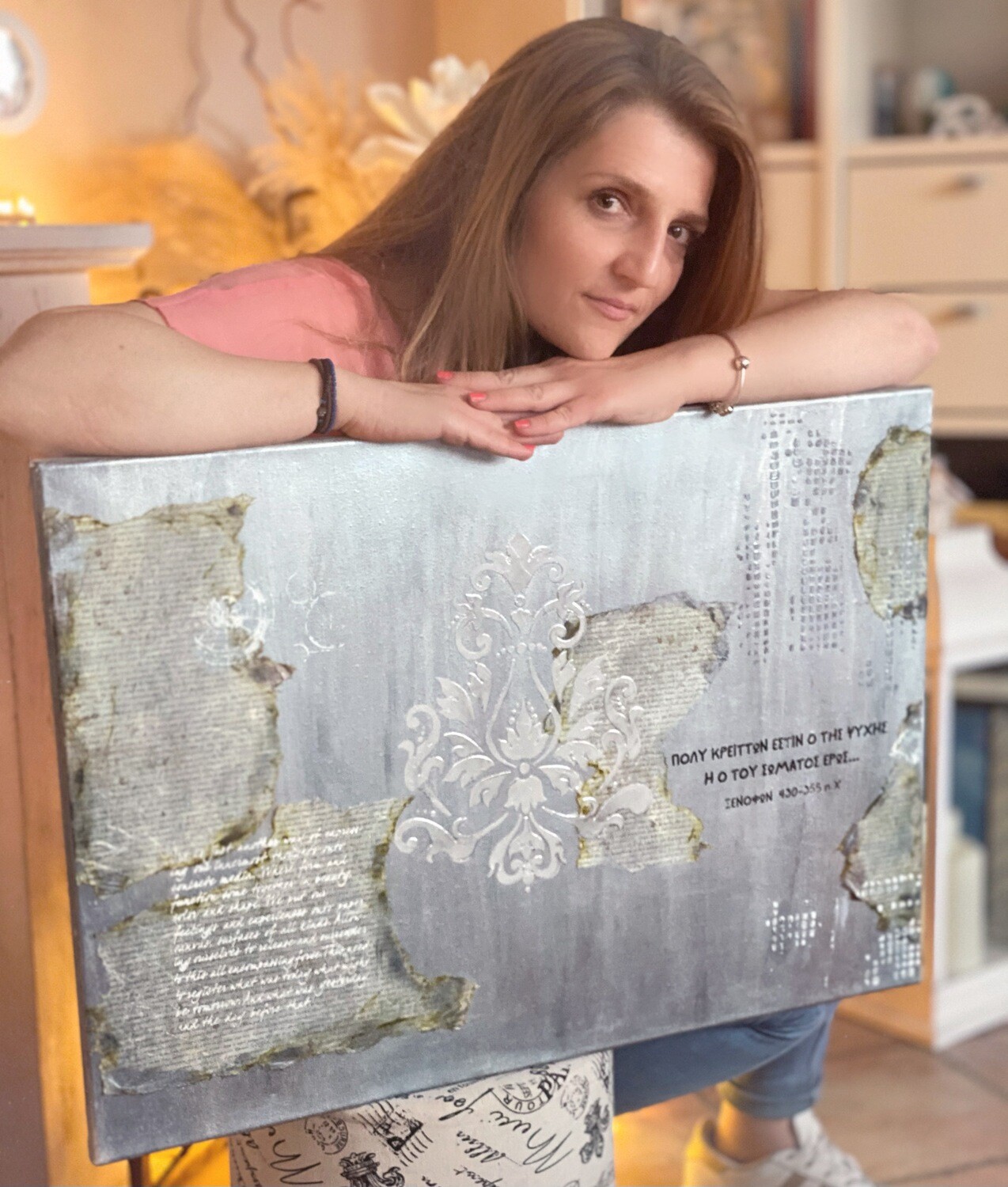 Leinwandgemälde Acryl Mixed Media