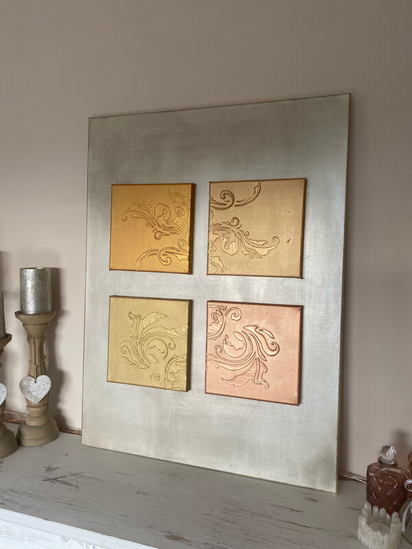 Edel Gold Wandbild