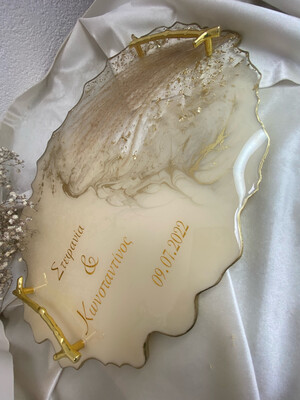 Tablett aus Resin