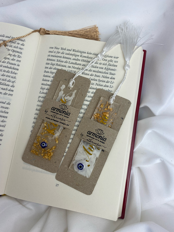 Lesezeichen Resin Nazar Auge