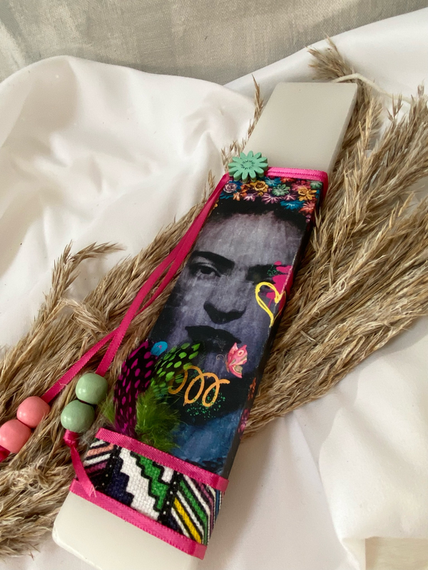 Osterkerze Frida Kahlo