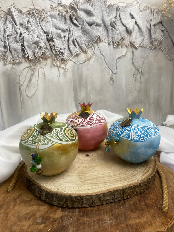 Granatapfel handgemalt    