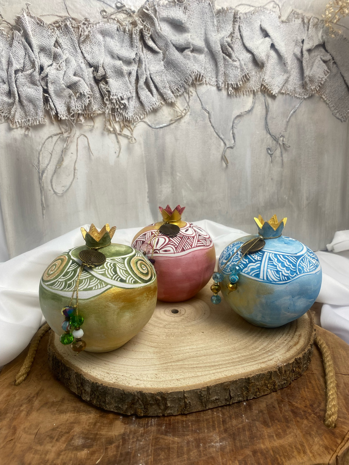 Granatapfel handgemalt    