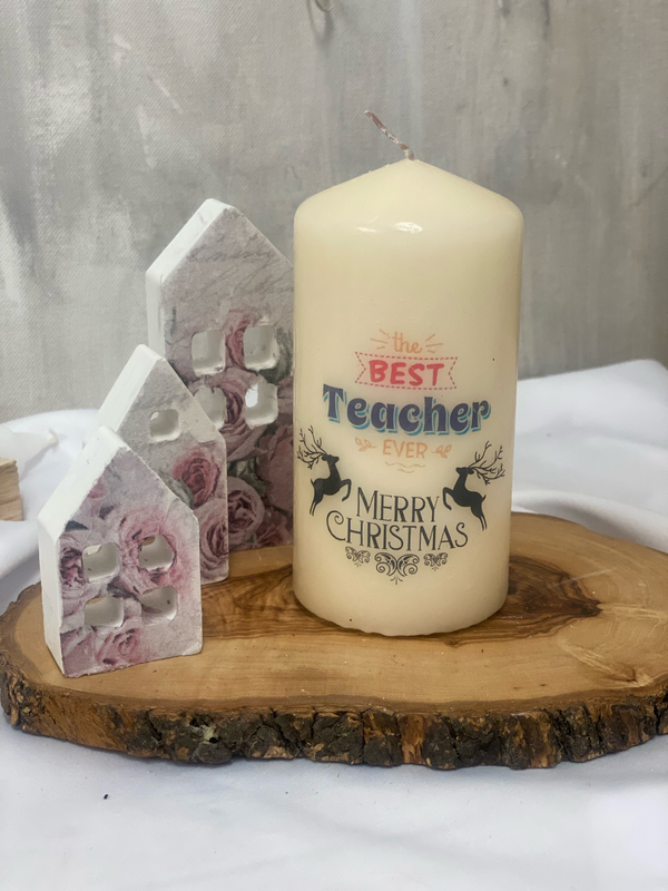 Kerze &quot;Best Teacher&quot;