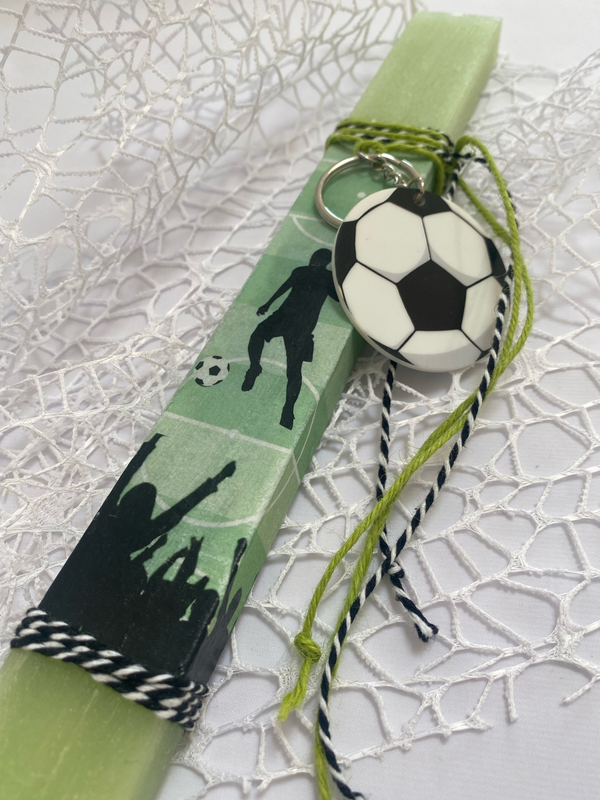 Osterkerze Duftkerze Fussball