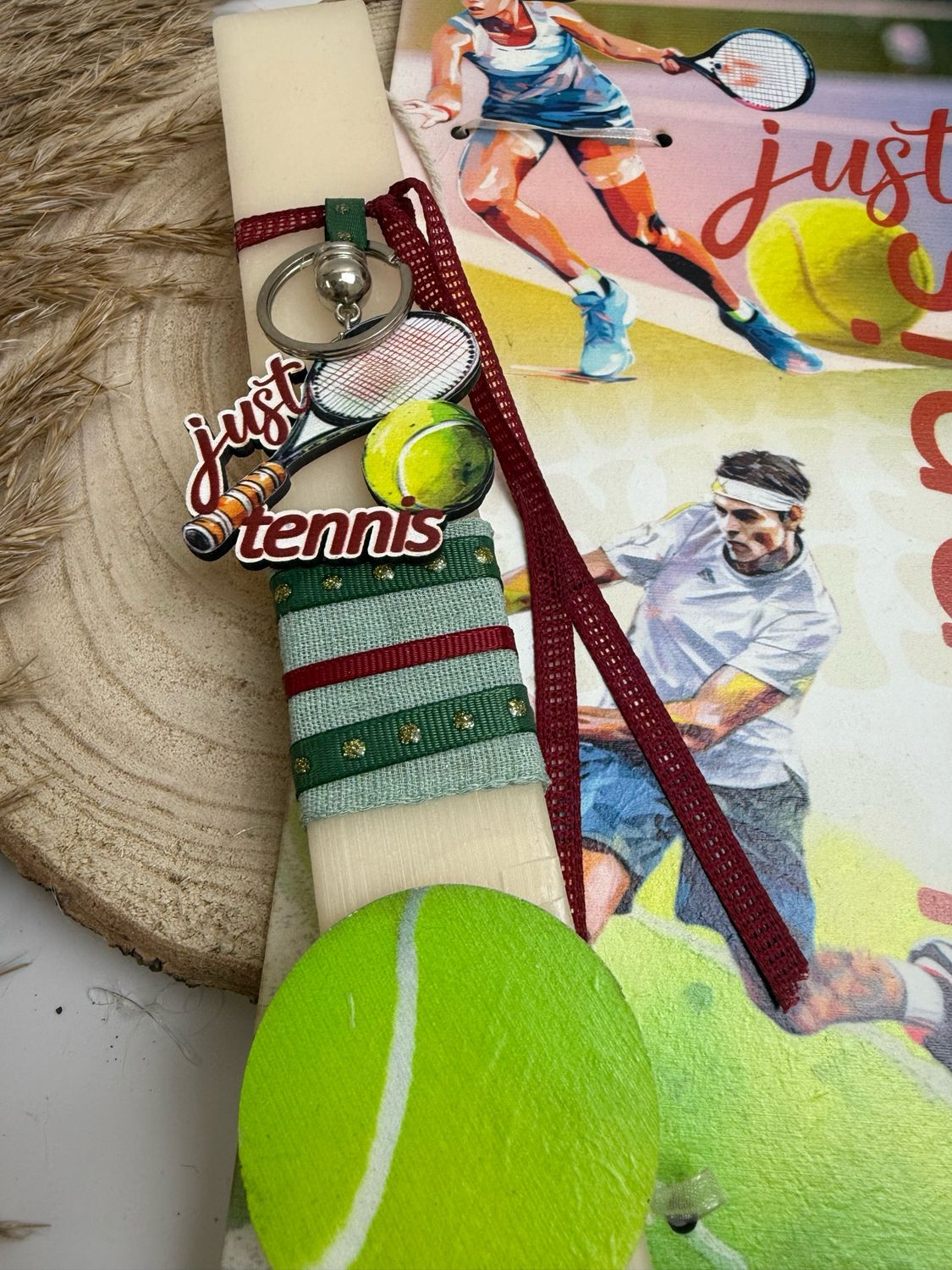 Osterkerze 🎾 Tennis