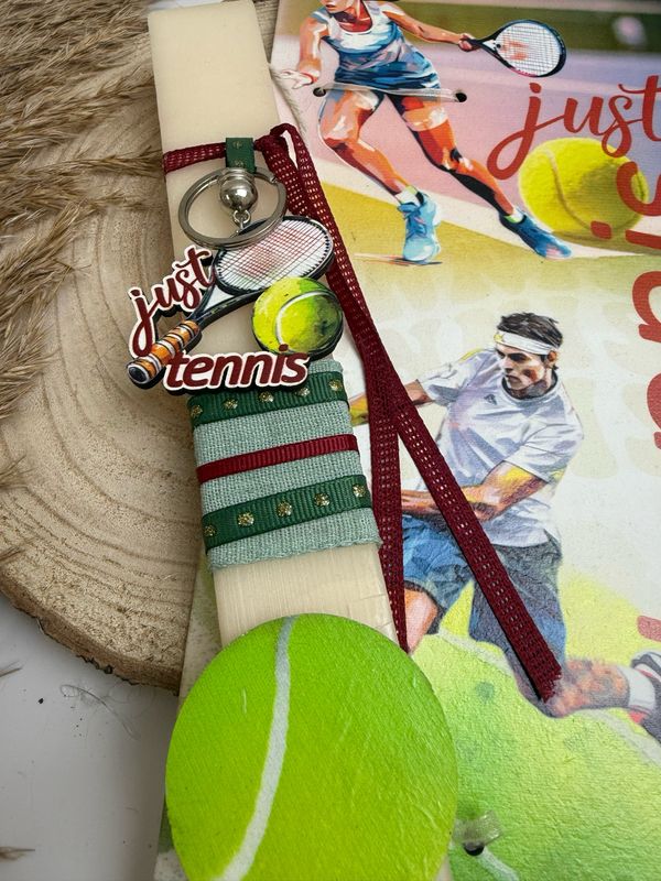 Osterkerze 🎾 Tennis
