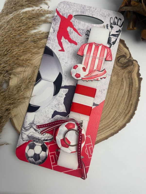 Osterkerze Fußball
