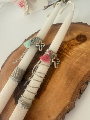 Osterkerze Kreuz inkl.Geschenkverpackung